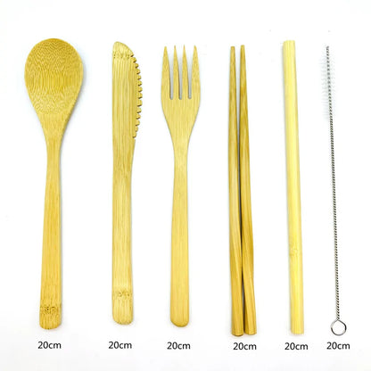 Sustainable Bamboo Cutlery Set