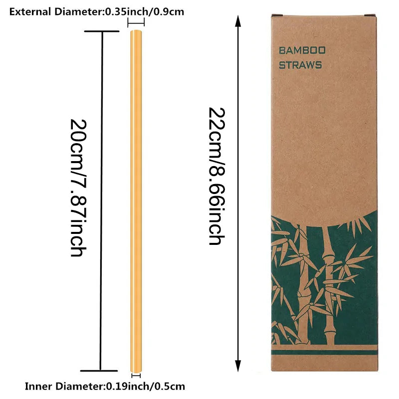 Natural Bamboo Straw