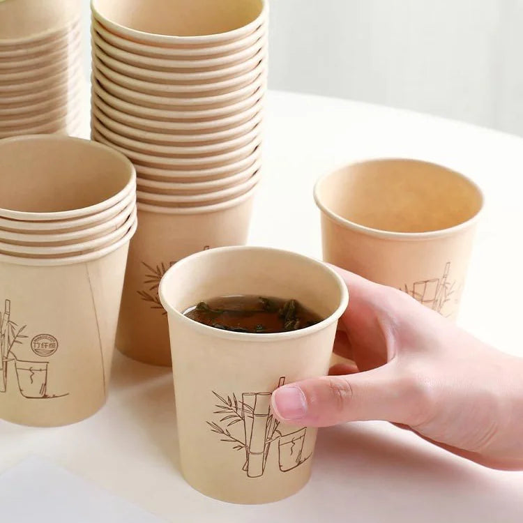 Bamboo Fiber Disposable Cups