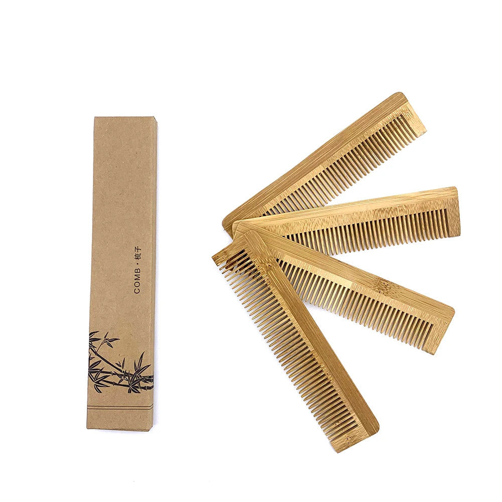 Sustainable bamboo hair comb