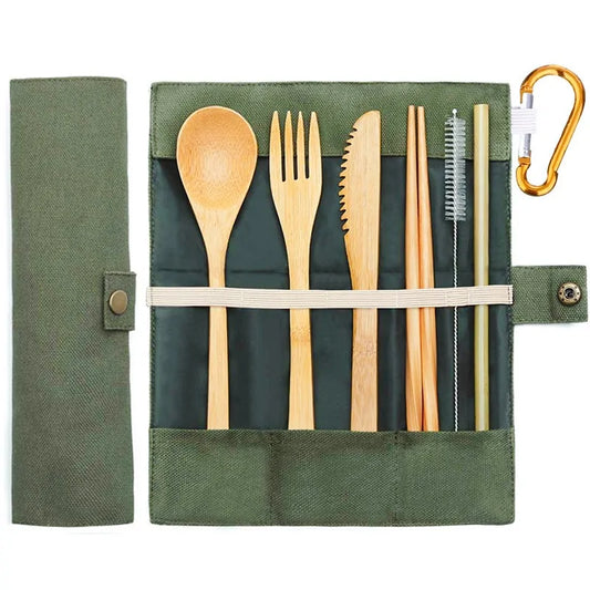 Sustainable Bamboo Cutlery Set